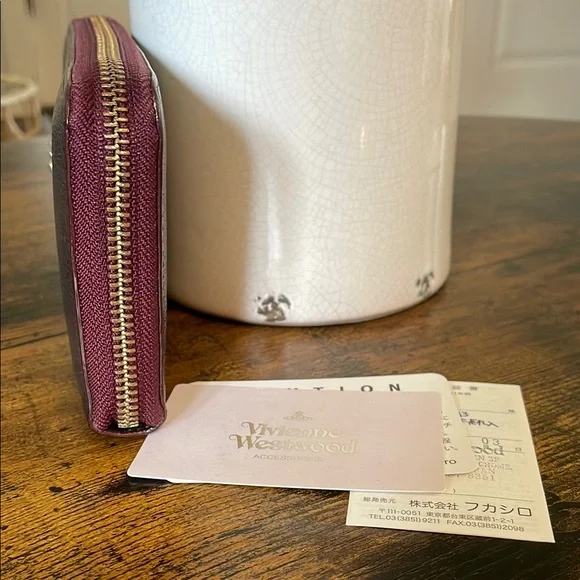 Vivienne Westwood Orb Zippy Wallet Stunning Condition! - Picture 3 of 15